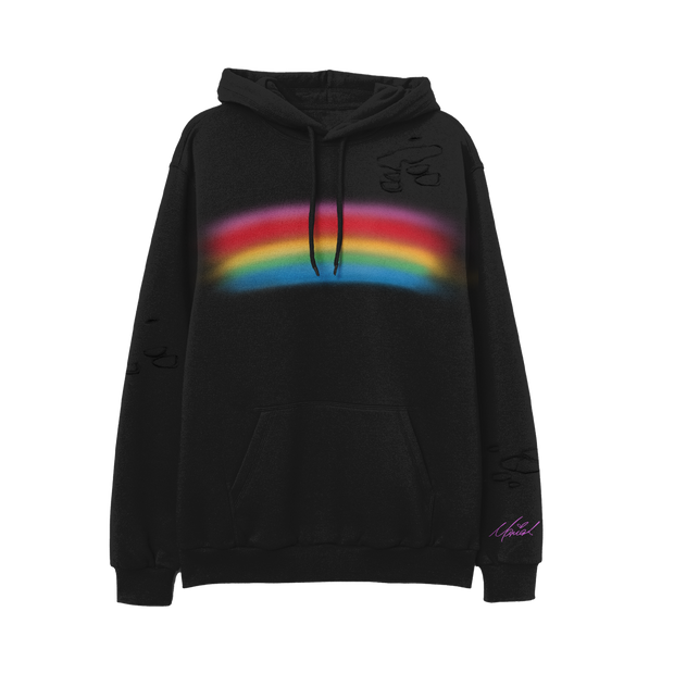 Rainbow Airbrush Pullover Hoodie